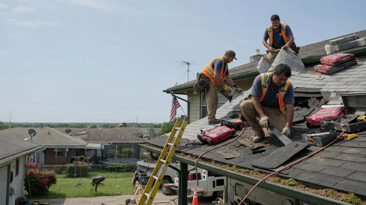 Roof Repair in Pocasset, OK near me